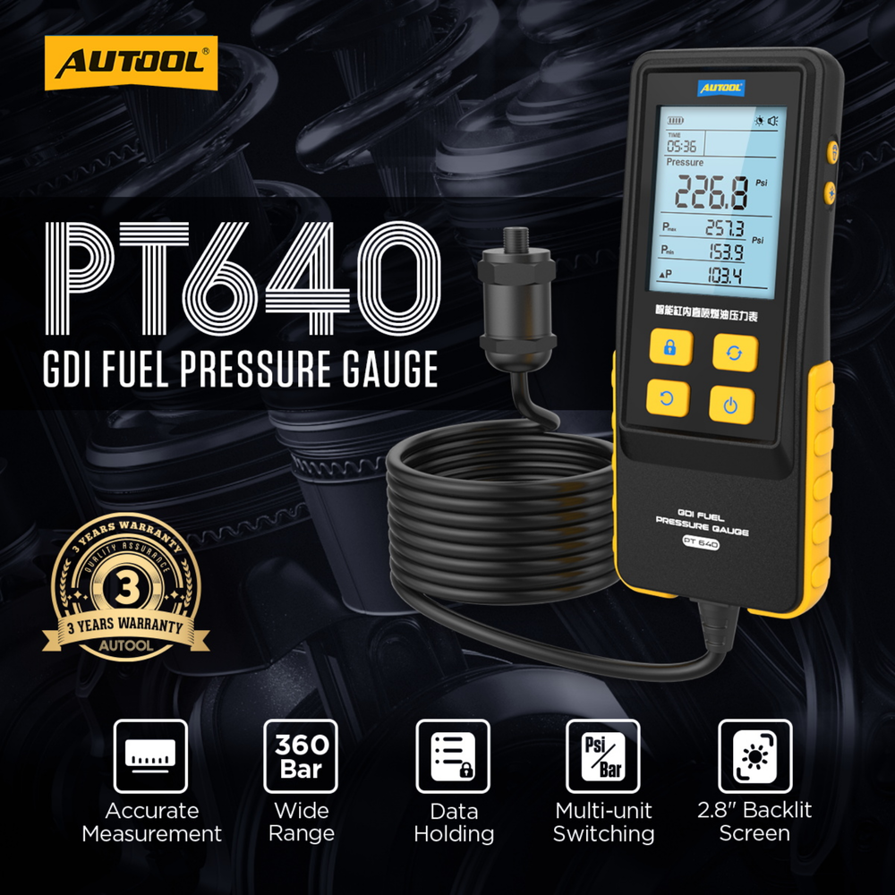 AUTOOL PT640 Technical Specifications