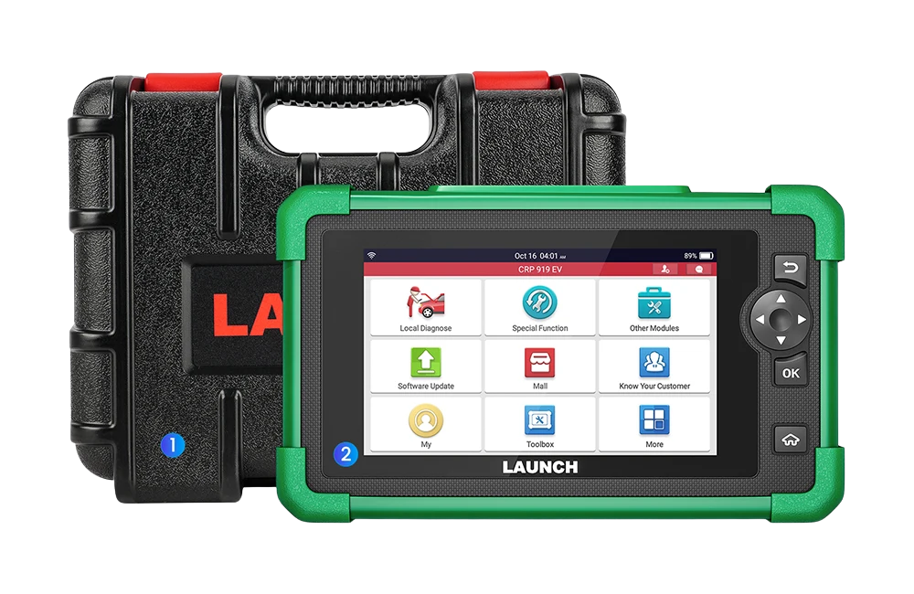 The LAUNCH CRP919 EV Diagnostic Scanner is an advanced, intelligent diagnostic solution designed for the new-energy and electric vehicles