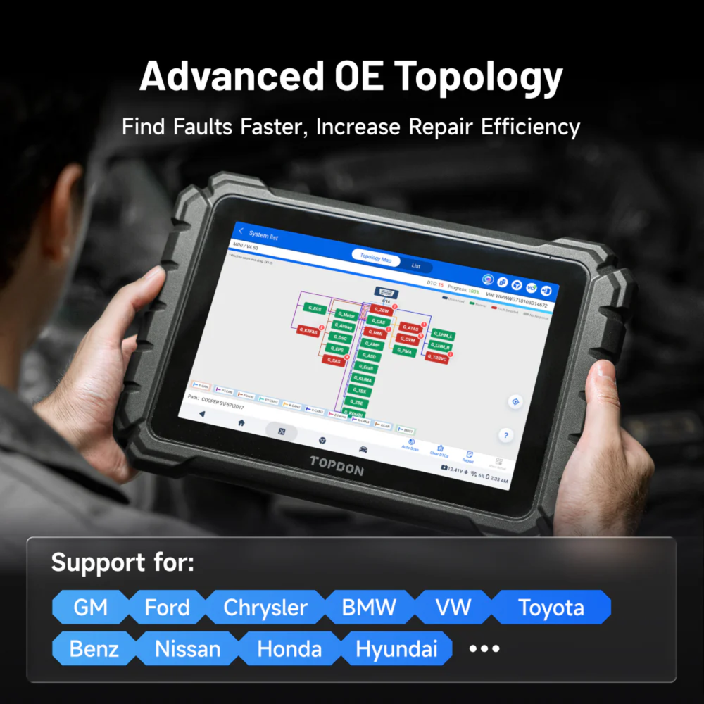 TOPDON ONE Plus professional automotive diagnostic scanner