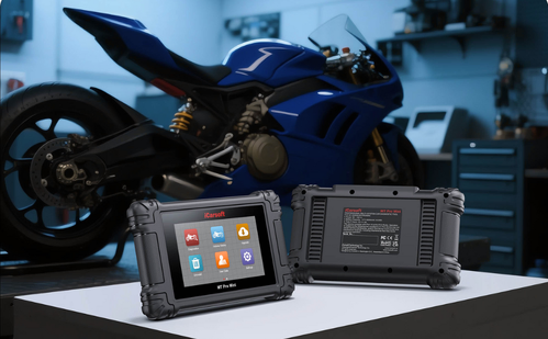 iCarsoft MT Pro Mini 5-inch touchscreen motorcycle scanner