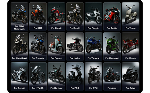 iCarsoft MT Pro Mini Motorcycle Brand Coverage & Compatibility