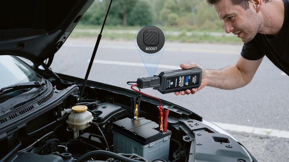TOPDON JumpSurge2000Pro portable automotive jump starter device