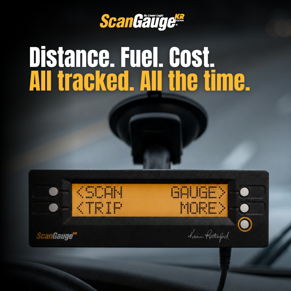 ScanGauge-KR heavy diesel truck monitor and diagnostic scan tool features