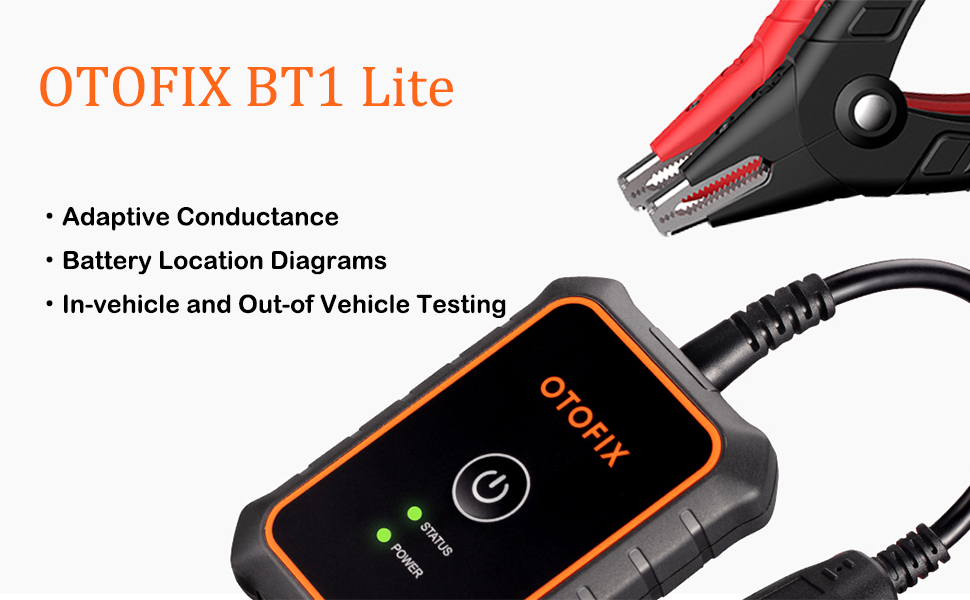 otofix bt1 battery tester with battery location diagram