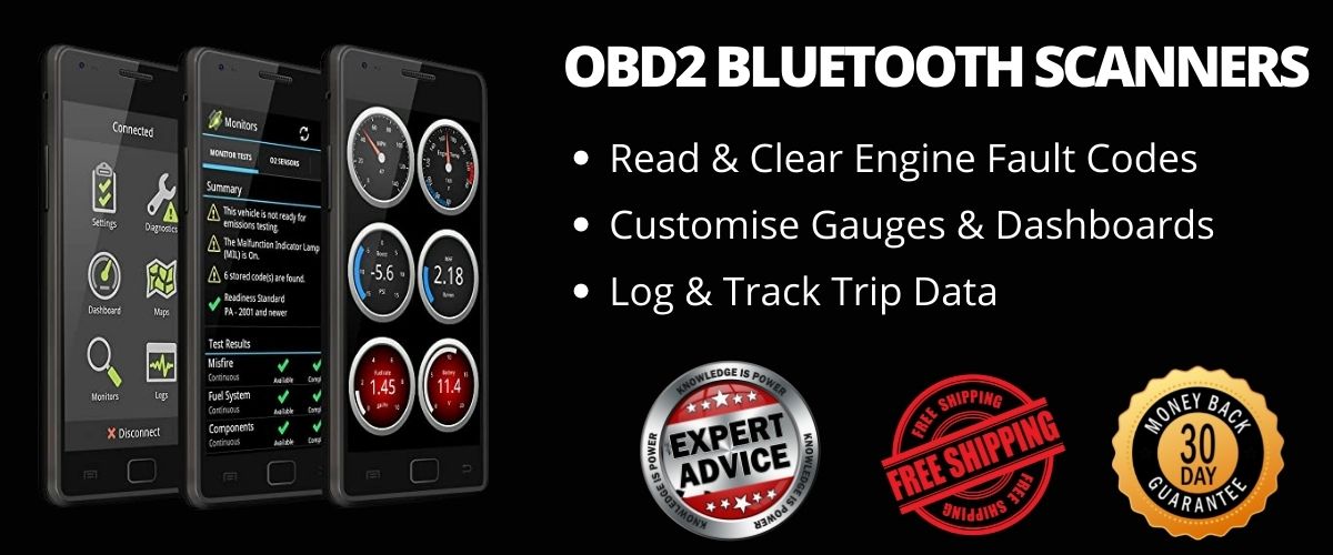 WiFi & Bluetooth OBD2 Scanners For Android and iPhone