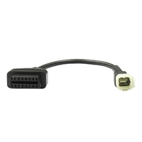 For Honda Motorcycle 4 Pin to 16 Pin OBD Cable Adapter
