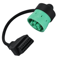 Right Angle J1939 to OBD-II J1962 Adapter Cable – Type II