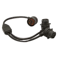 9 PIN J1939 Y Splitter OBD Cable For Heavy Diesel Vehicles