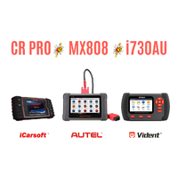 iCarsoft CR Pro vs Autel MX808 vs Vident i730AU image
