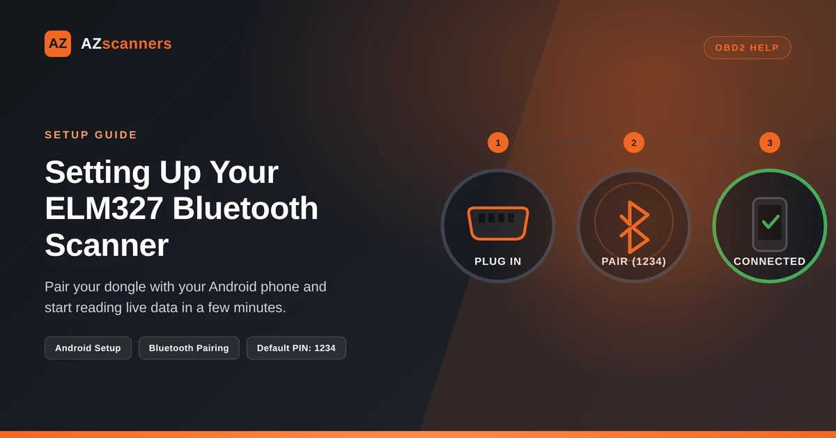 How To Setup ELM327 Bluetooth OBD2 Scanner with Your Phone
