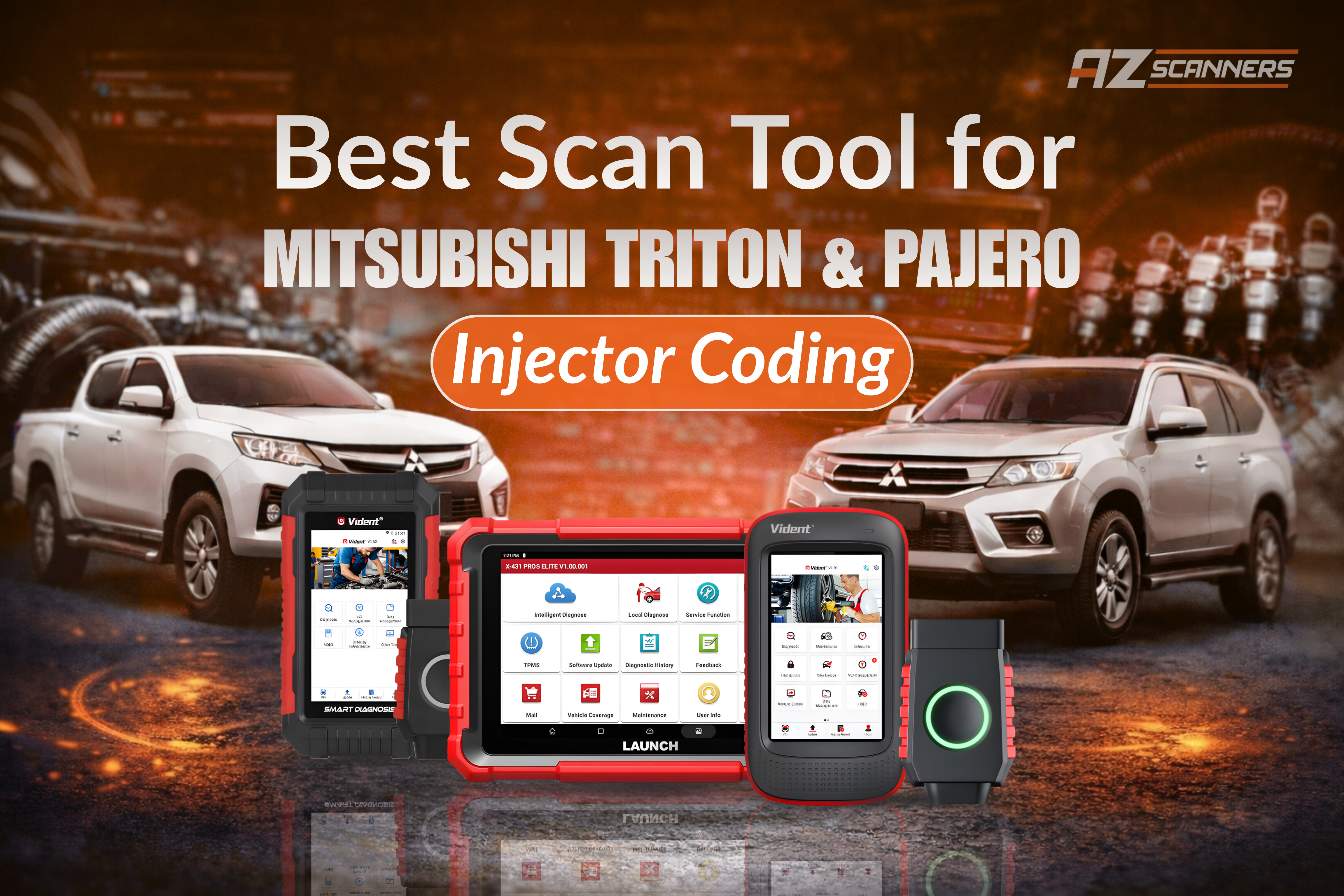 Best Scan Tools for Mitsubishi Triton & Pajero Injector Coding | Australia