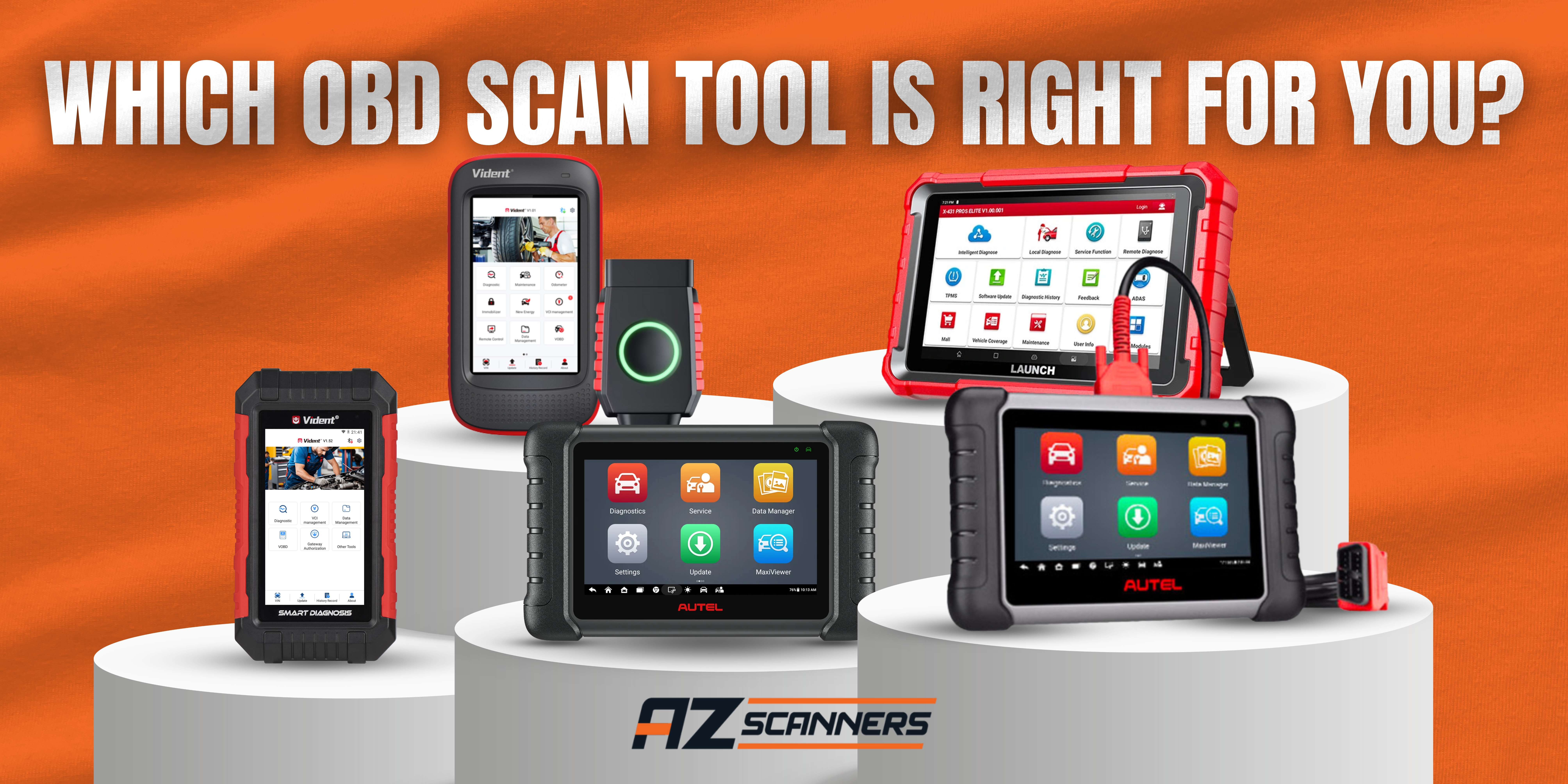 Which OBD Scan Tool Is Right for You? Our Top 5 Recommended Tools Compared